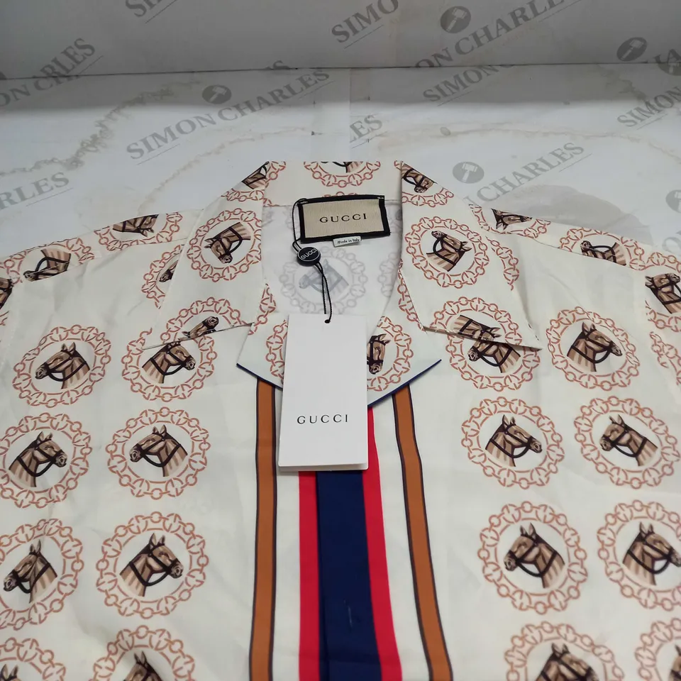 GUCCI BUTTONED SUMMER SHIRT SIZE M 