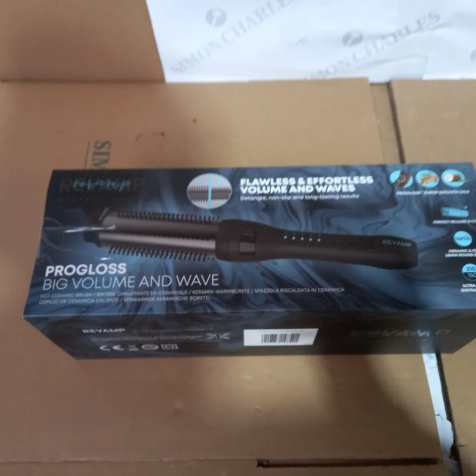 REVAMP PROGLOSS BIG VOLUME AND WAVE BRUSH
