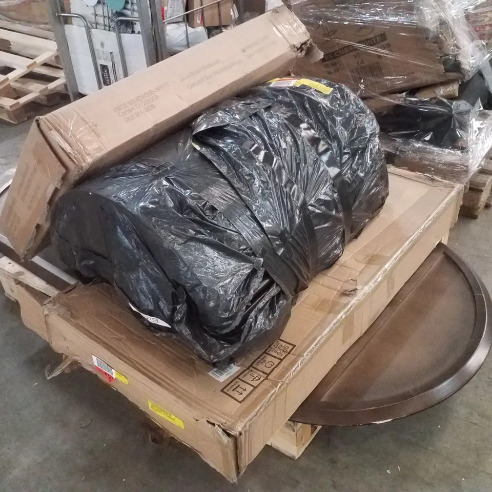 PALLET CONTAINING ASSORTED FURNITURE PARTS 