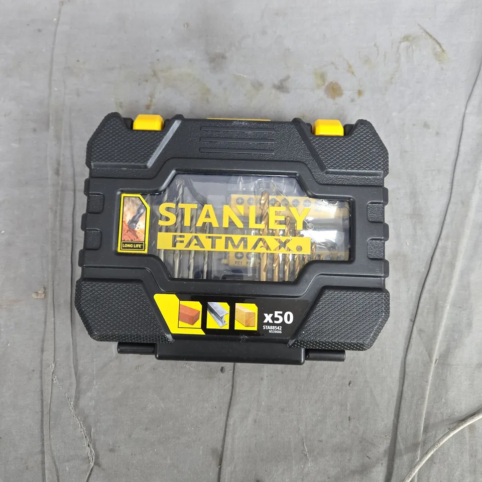 STANLEY FATMAX 50-PIECE SCREWDRIVER BIT SET IN CASE