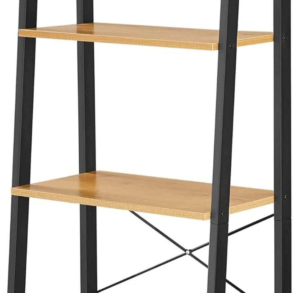 BOXEE VASAGLE LADDER SHELF, 4-TIER BOOKSHELF