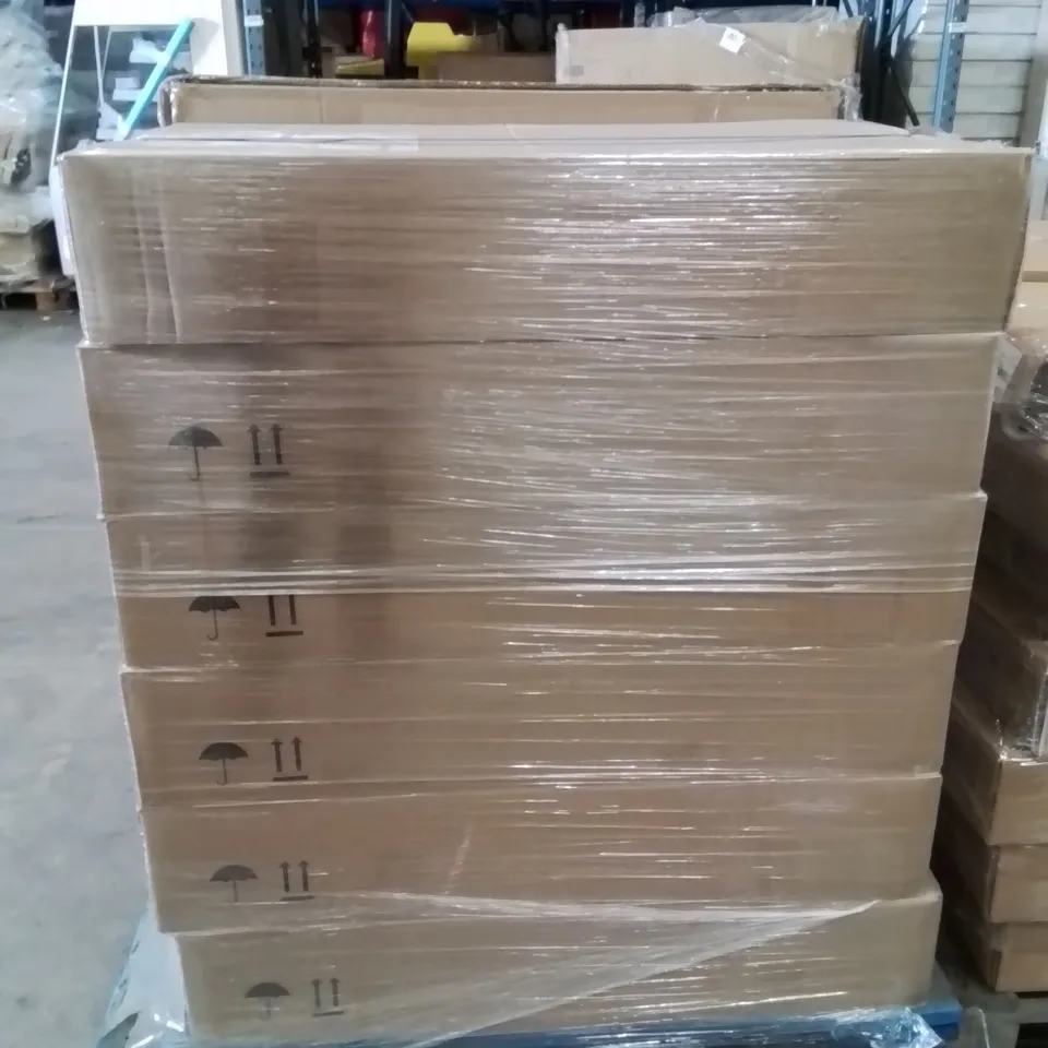 PALLET CONTAINING A LARGE QUANTITY OF BRAND NEW ZORRAS CONSOLE TABLES