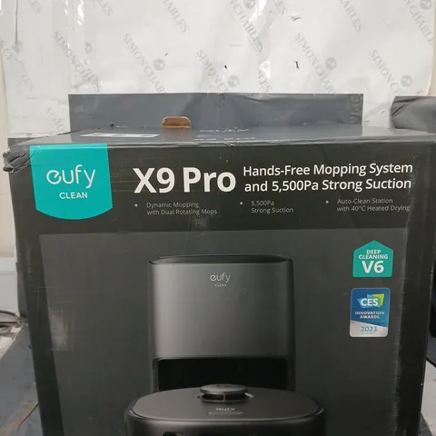 EUFY CLEAN X9PRO WITH AUTO CLEAN STATION - COLLECTION ONLY 