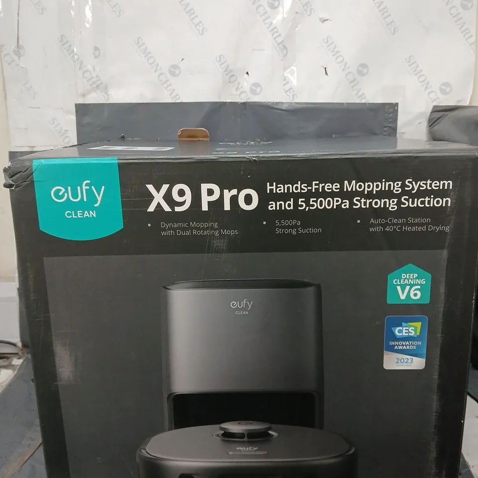 EUFY CLEAN X9PRO WITH AUTO CLEAN STATION - COLLECTION ONLY  RRP £899