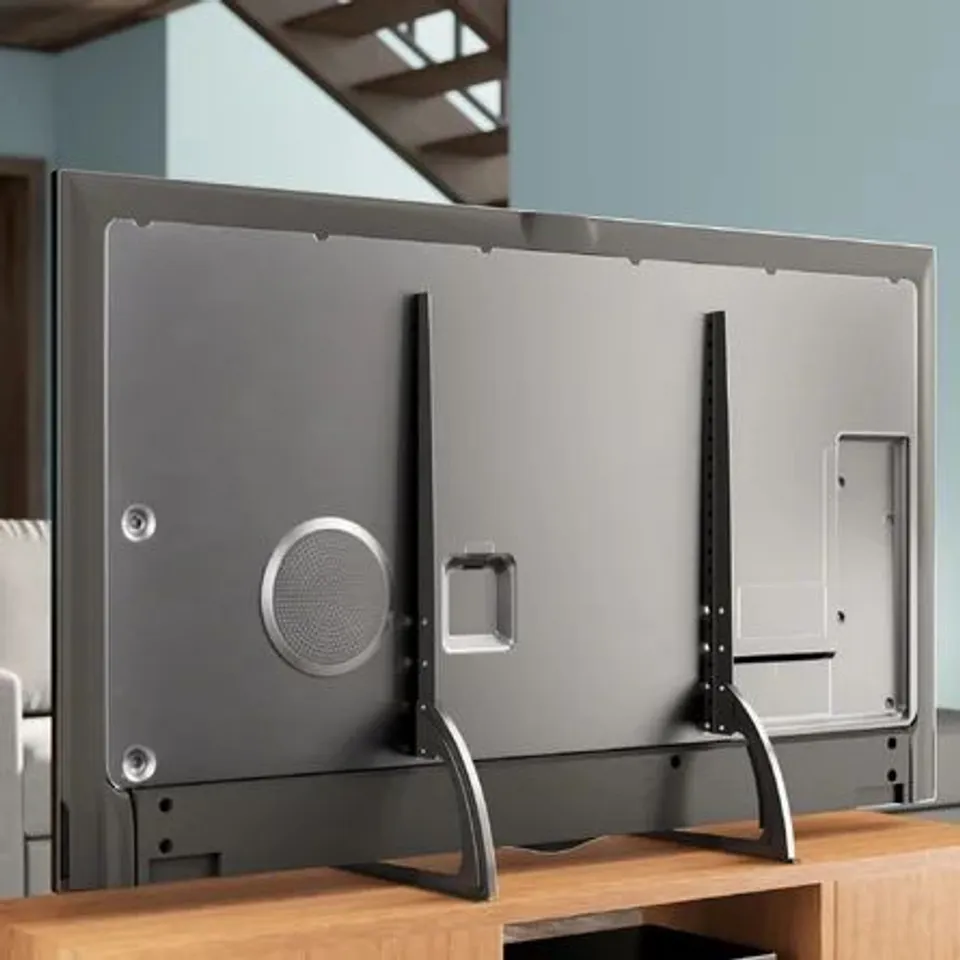 TABLETOP PEDESTAL MOUNT TV STAND FOR TVS UP TO 42"