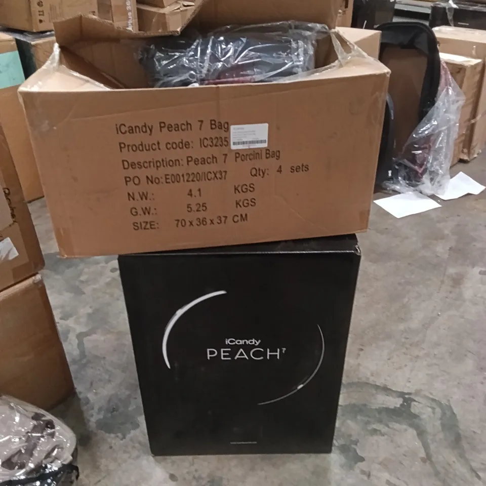 BOXED ICANDY PRAM ( 2 BOXES )