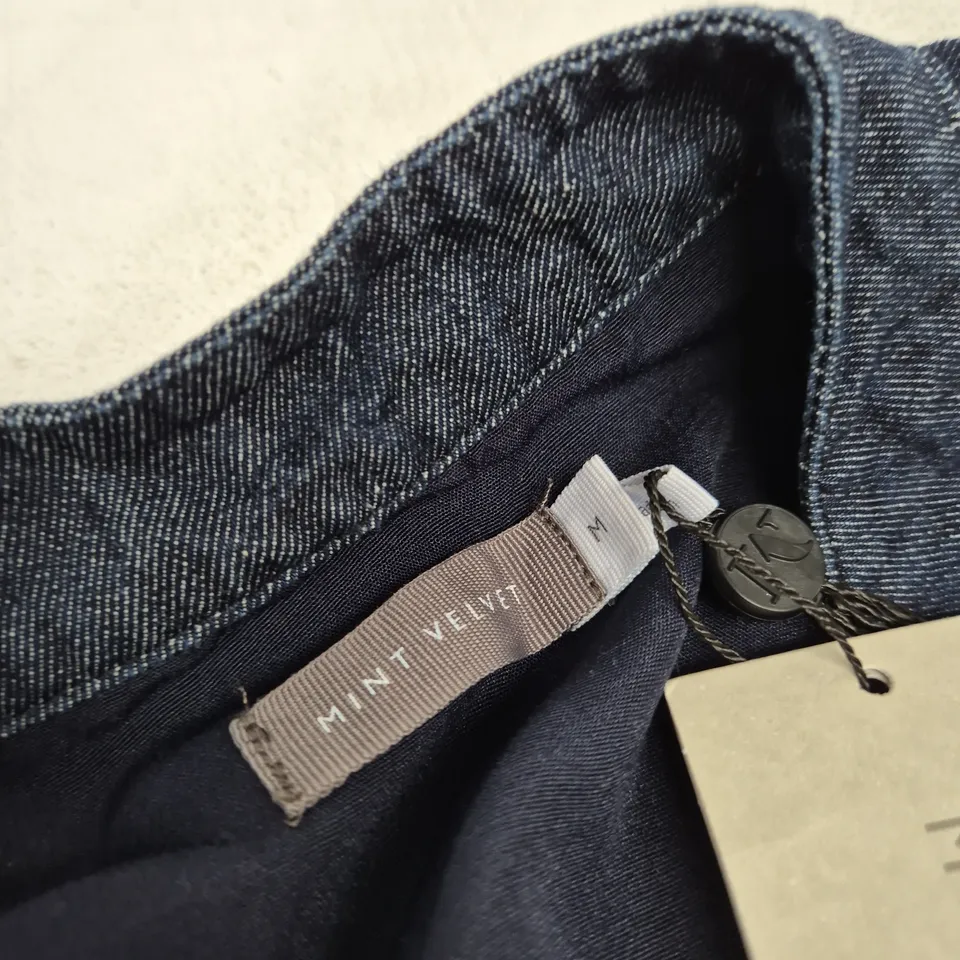 MINT VELVET DENIM POETS JACKET – WOMEN'S – SIZE M