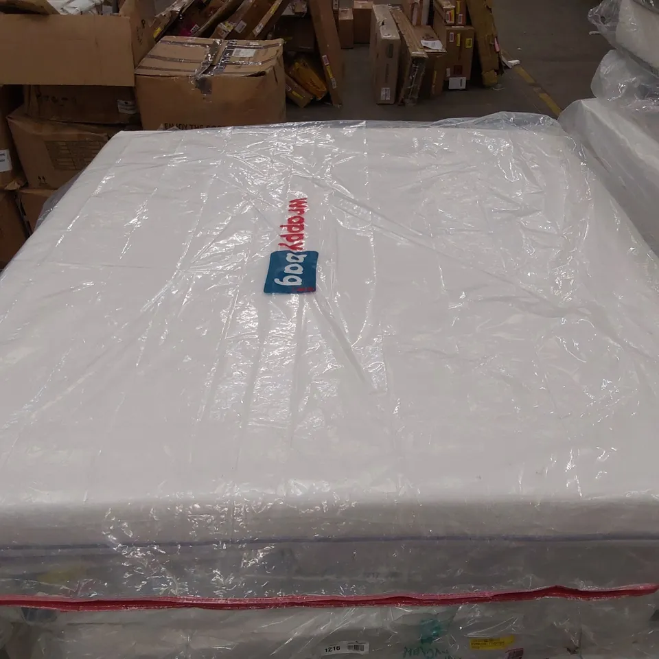 QUALITY BAGGED EMMA ONE FIRM FOAM 6FT SUPERKING MATTRESS 