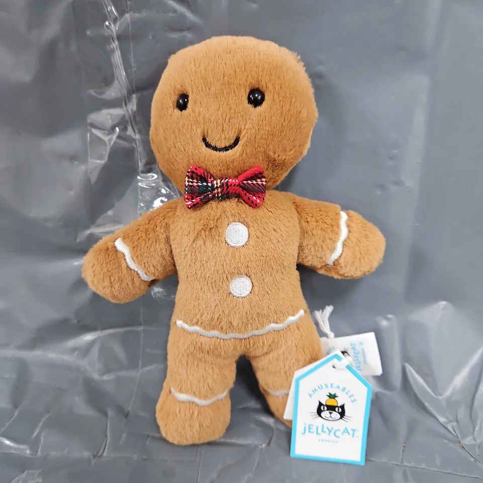 JELLYCAT JOLLY GINGERBREAD FRED - SMALL