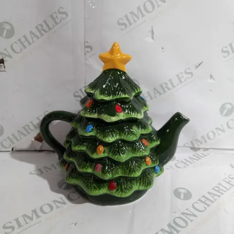 BOXED MR NOST TREE TEAPOT