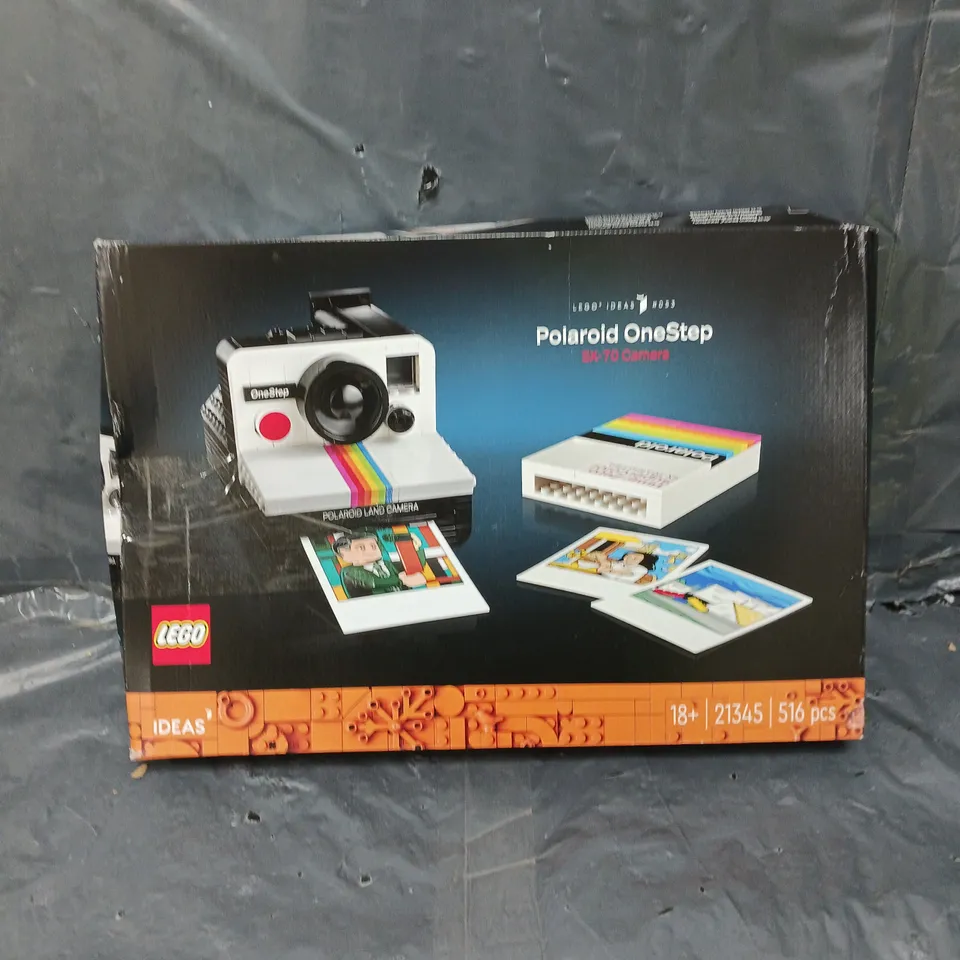 BOXED LEGO POLAROID ONE STEP SX-70 CAMERA - 21345 RRP £69.99