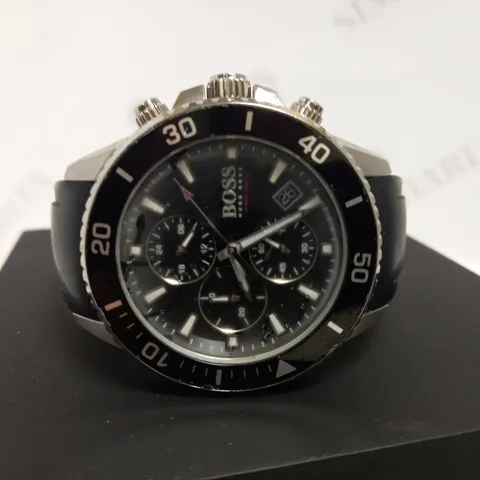HUGO BOSS ADMIRAL BLACK CHRONOGRAPH WATCH