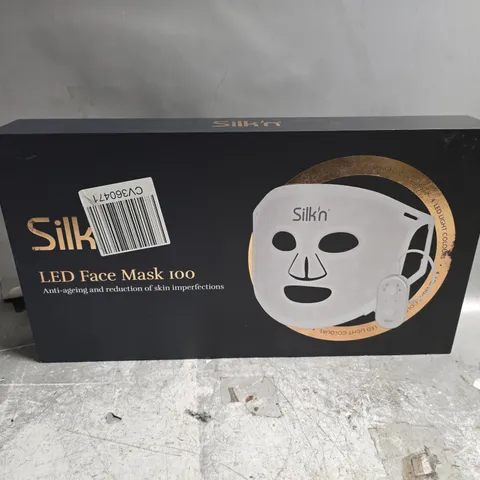 BOXED SILK'N LED FACE MASK 100