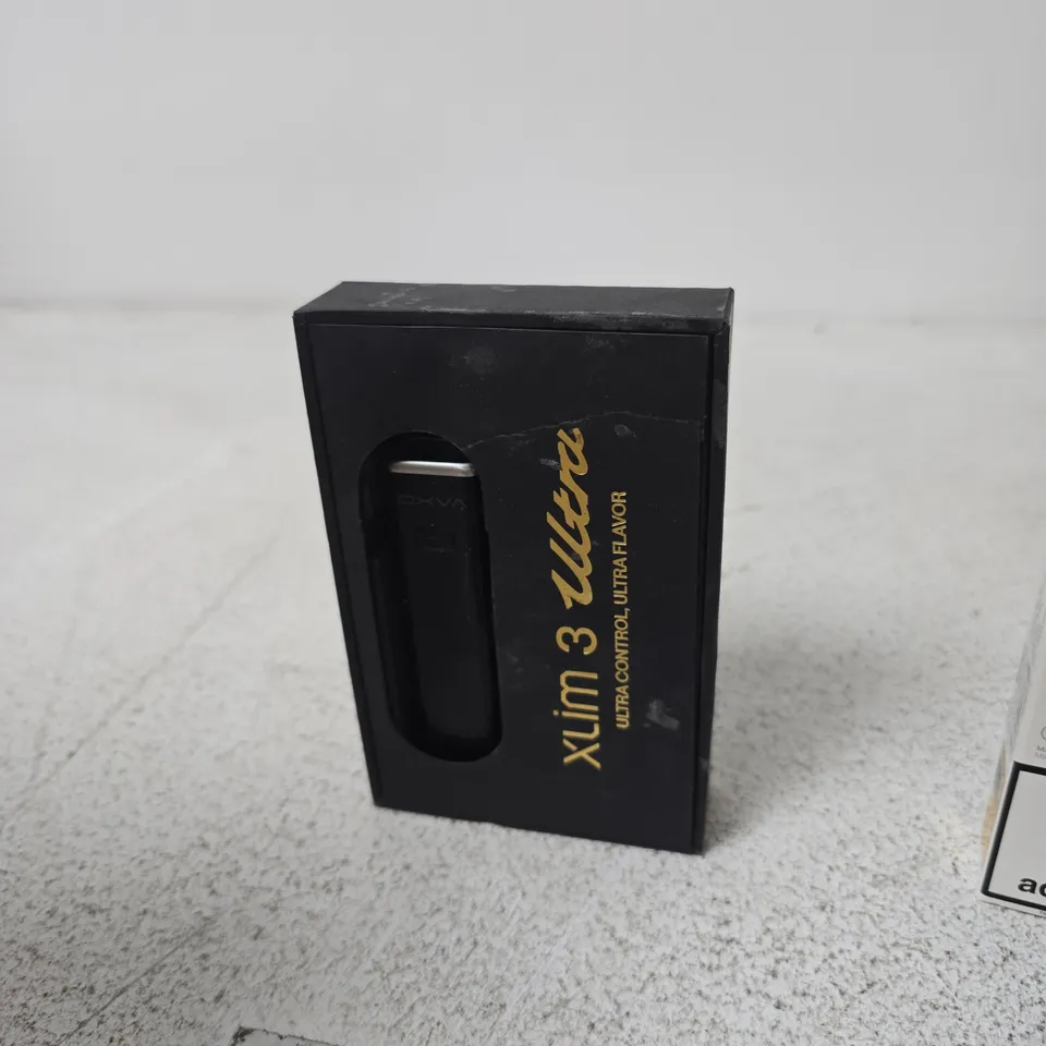 APPROXIMATELY 30 ASSORTED E-CIG PRODUCTS AND ACCESSORIES TO INCLUDE ASPIRE AND OXVA