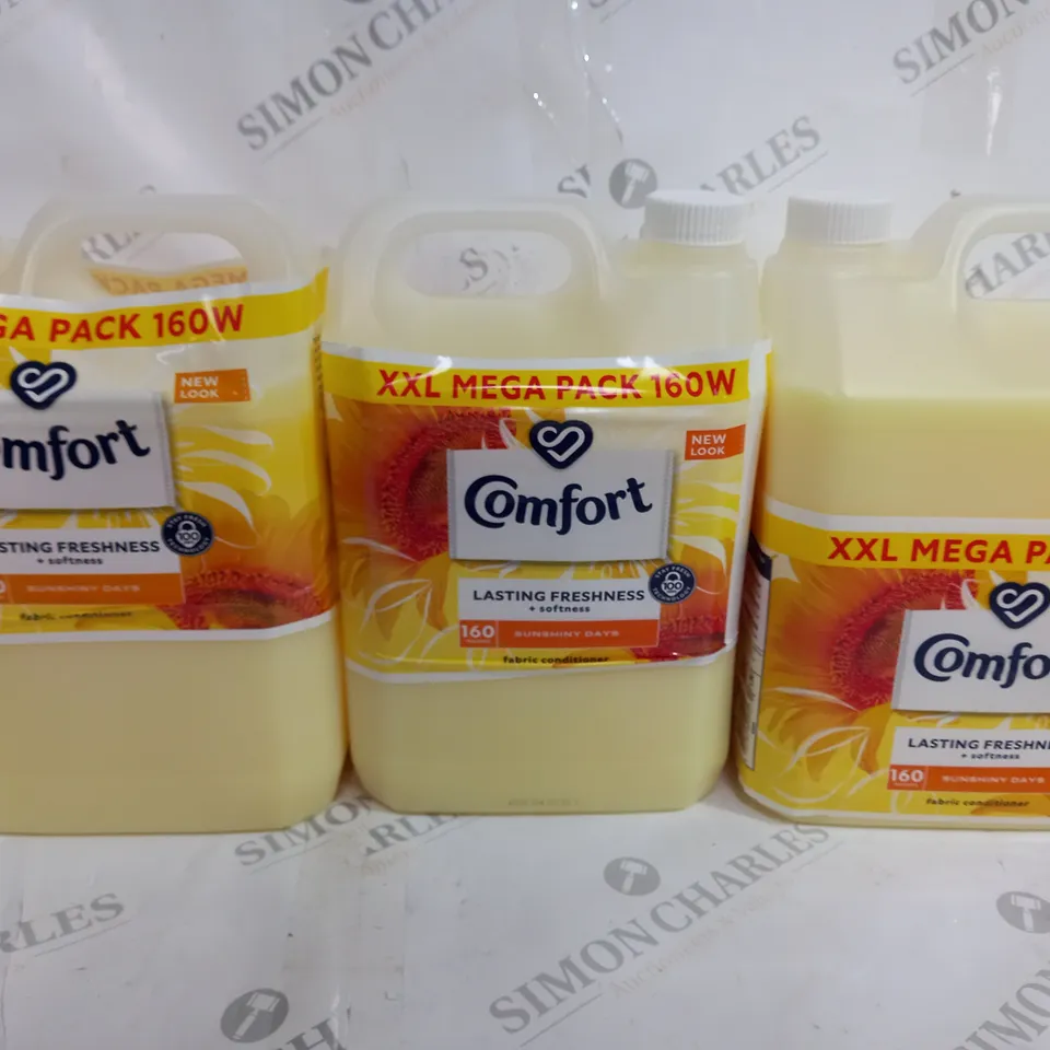 SET OF 3 COMFORT LASTING FRESHNESS + SOFTENER 160 WASHES - COLLECTION ONLY