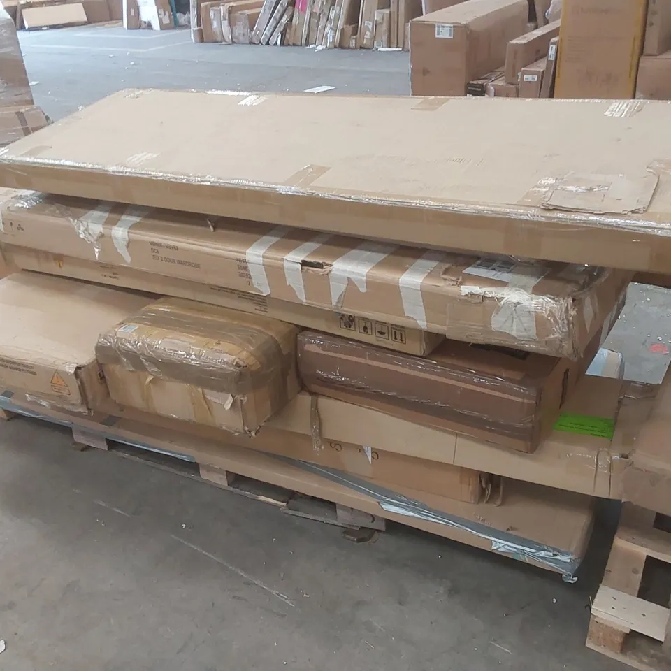 PALLET CONTAINING A VERY LARGE QUANTITY OF ASSORTED FURNITURE PARTS ECT