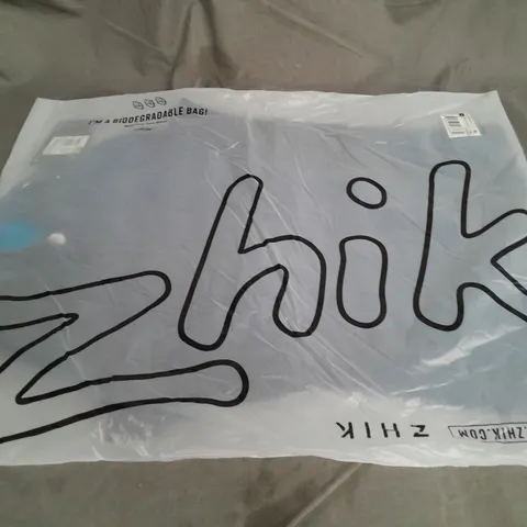 BAGGED ZHIK MICROFLEECE V TOP IN NAVY/BLACK SIZE XL