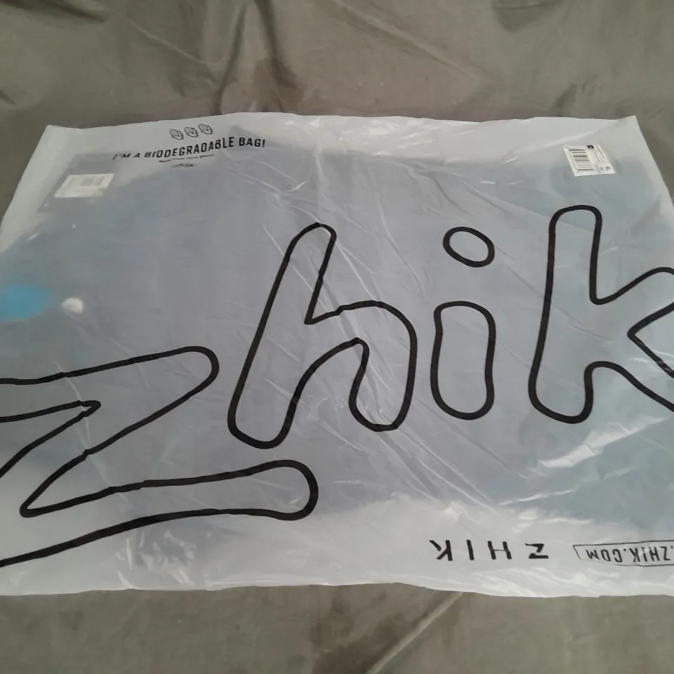 BAGGED ZHIK MICROFLEECE V TOP IN NAVY/BLACK SIZE XL