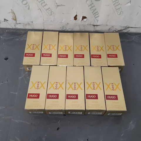 10X BOXED HUGO BOSS WOMAN ROLL ON DEODRANT 50ML