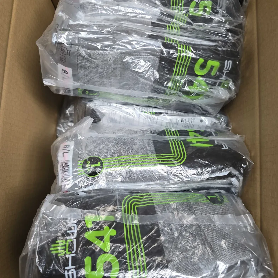 APPROXIMATELY 50 PAIRS OF SHOWA 541 PU-COATED WORK GLOVES IN VARIOUS SIZES 
