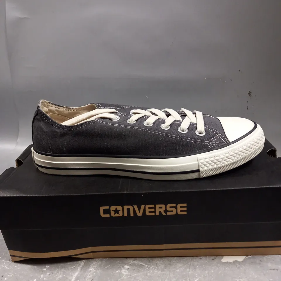 BOXED PAIR OF CONVERSE THUNDER CLASSIC TRAINERS IN BLACK - 7