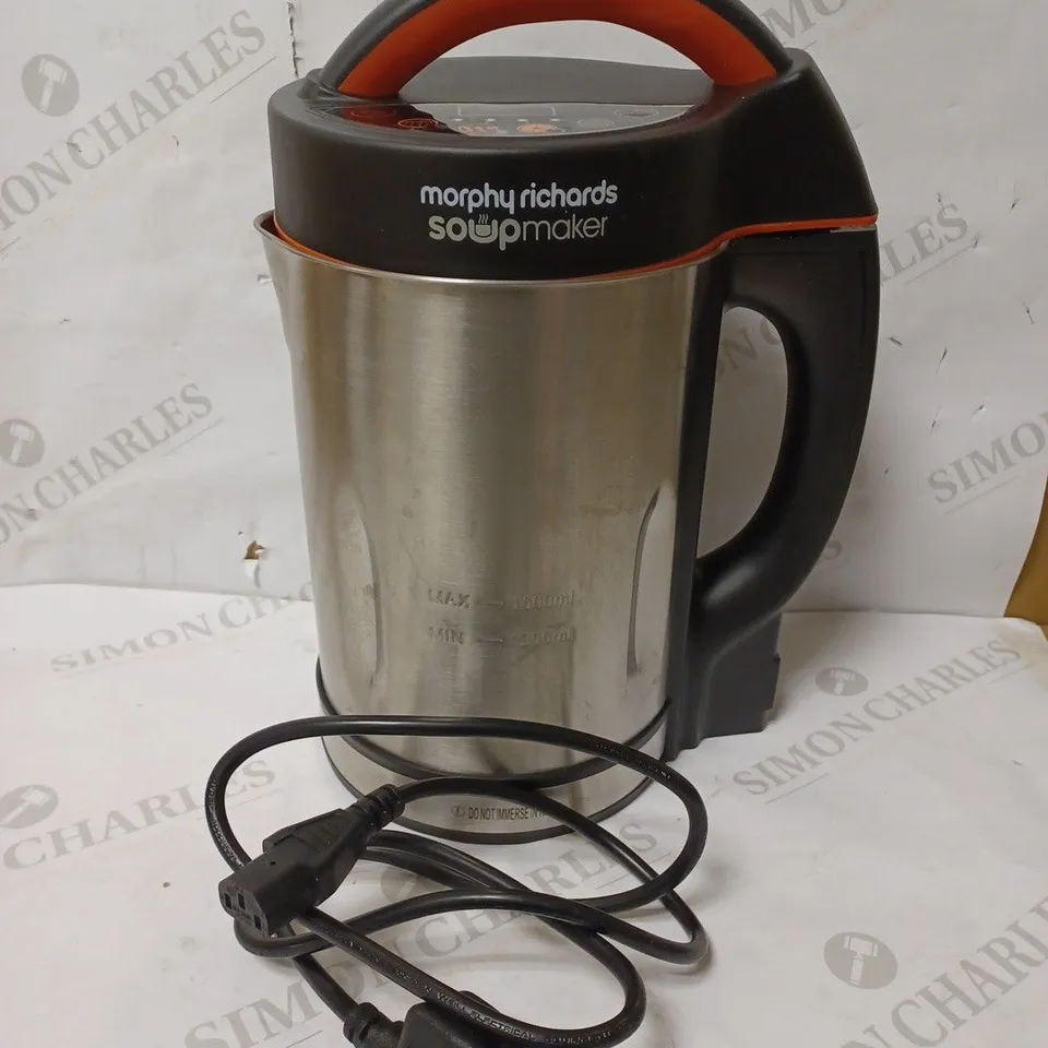 MORPHY RICHARDS SOUP MAKER 