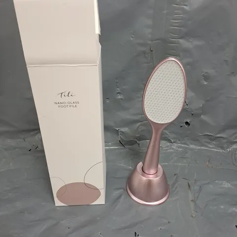 BOXED TILI NANO-GLASS FOOT FILE