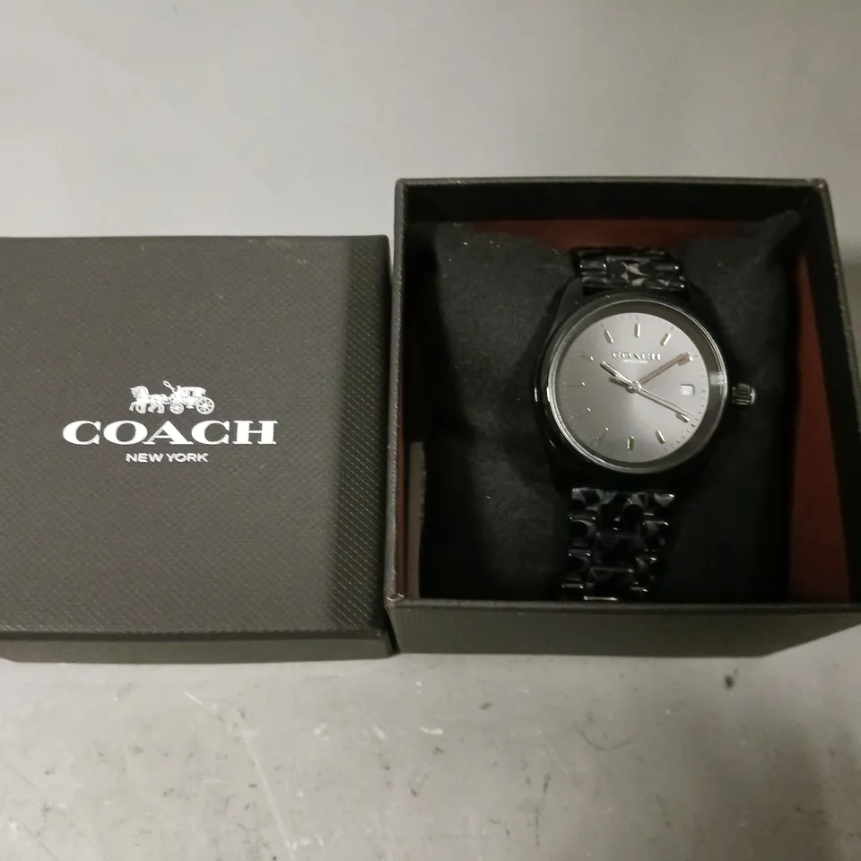COACH BLACK SMALL FACE WOMENS WATCH