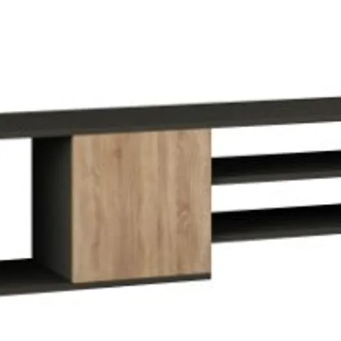 BRAND NEW BOXED MATATA TV UNIT - ANTHRACITE -OAK-EFFECT