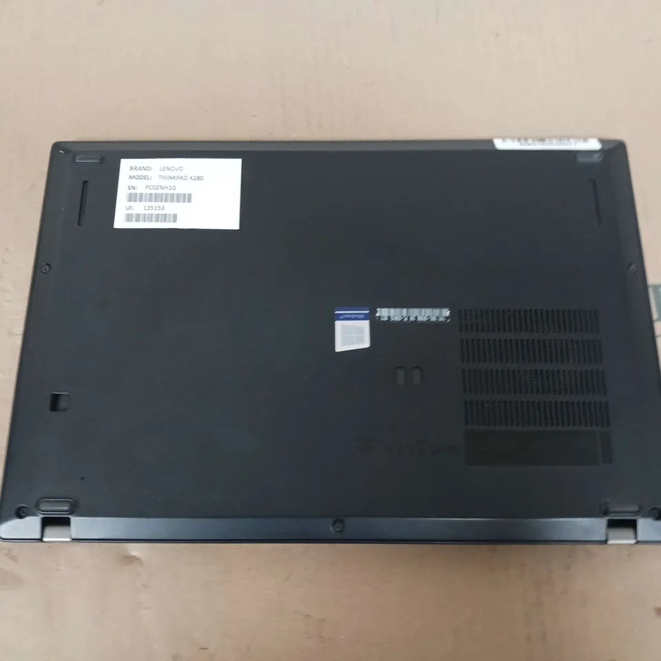 LENOVO	THINKPAD X280 12 INCH I5-8250U 1.60GHZ