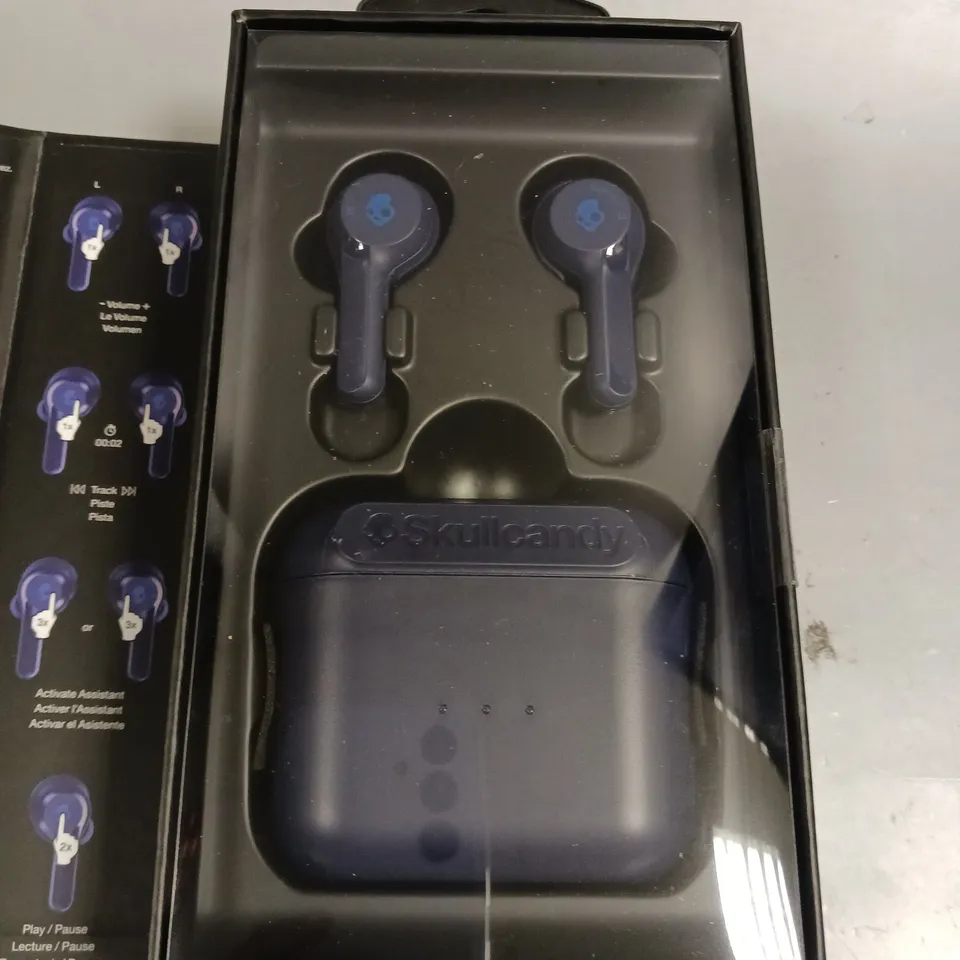 BOXED SKULLCANDY INDY TRUE WIRELESS EARPHONES