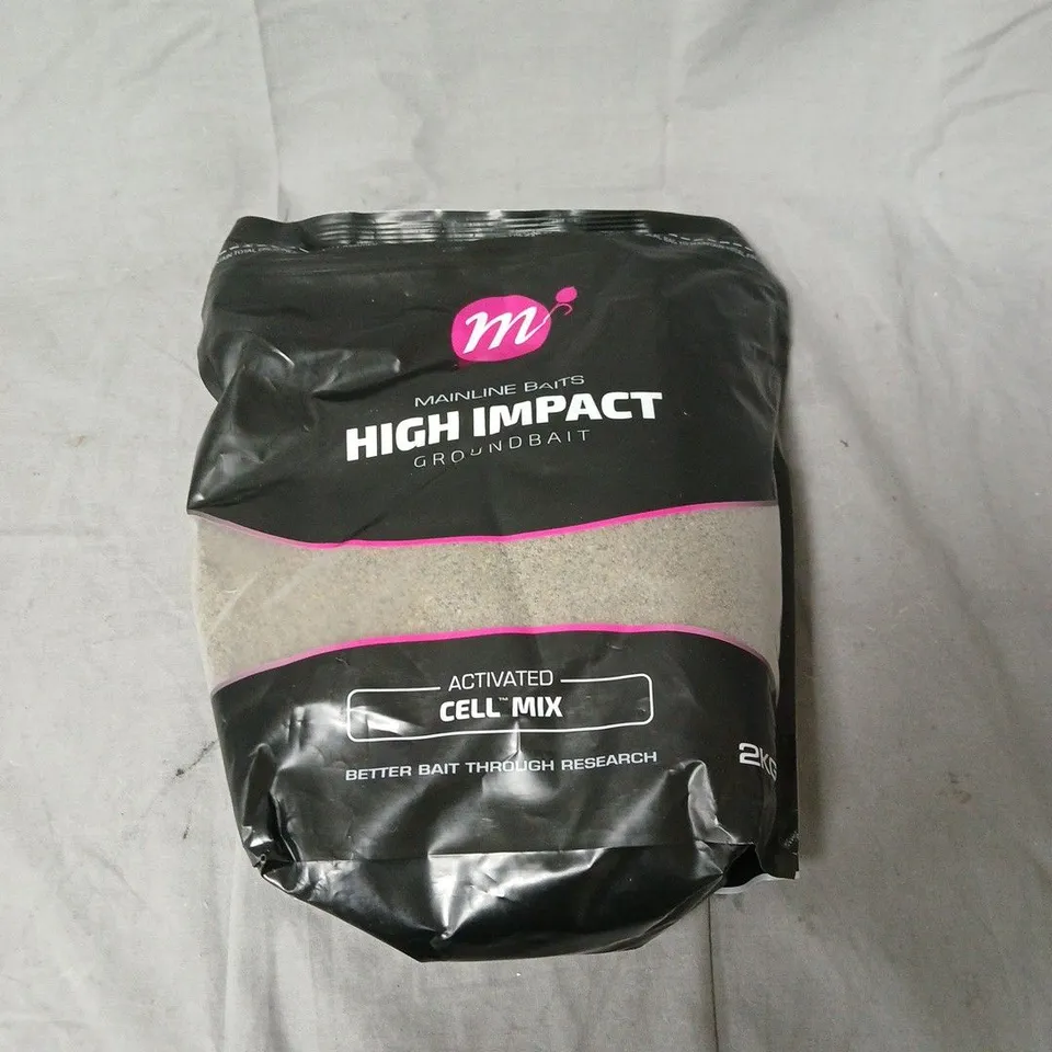 MAINLINE BAITS HIGH IMPACT GROUNDBAIT ACTIVATED CELL MIX – 2KG