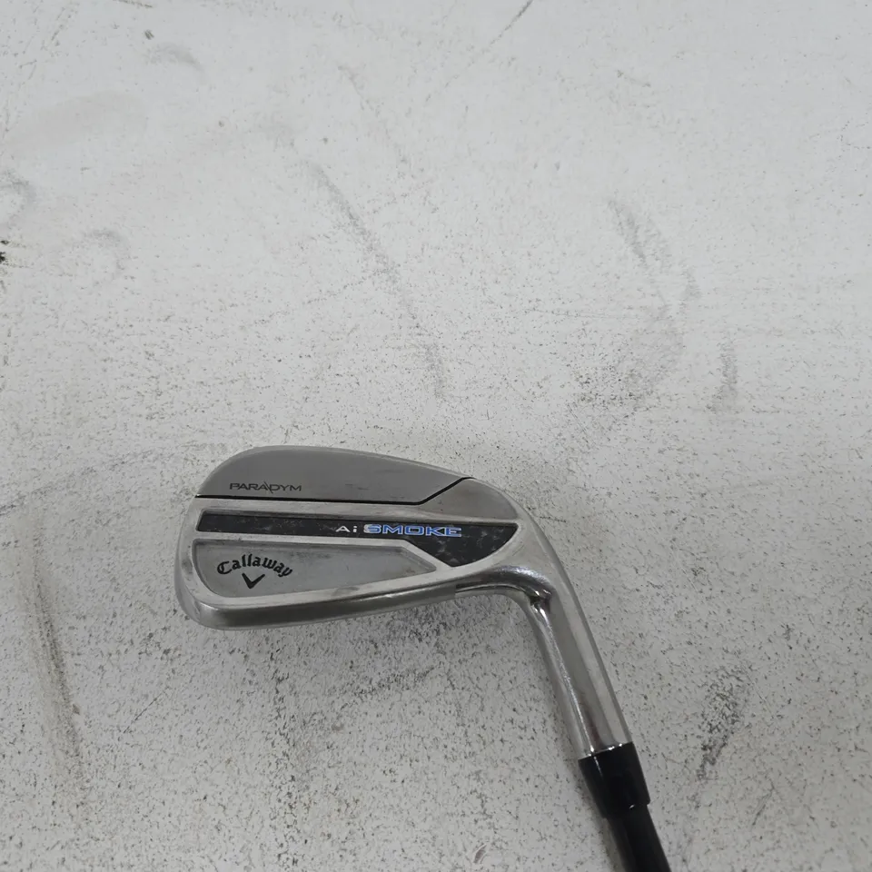 9 X GALLOWAY PARADYM AI SMOKE GOLF CLUBS TO INCLUDE 5 IRON, 6 IRON, 7 IRON, SAND WEDGE, 9 IRON ETC BOXED