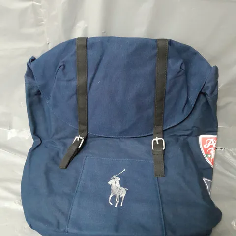 POLO RALPH LAUREN NAVY BACKPACK