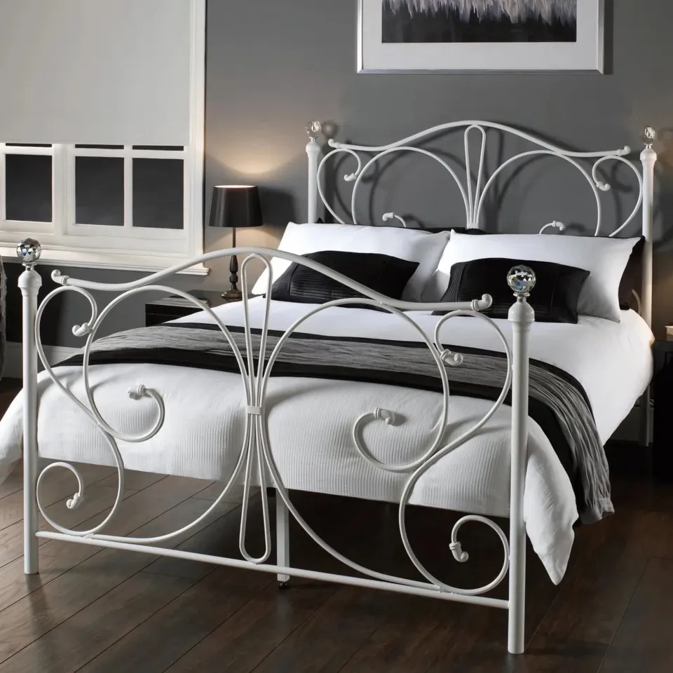 BOXED PAULINA DOUBLE (4'6) BED FRAME (2 BOXES)