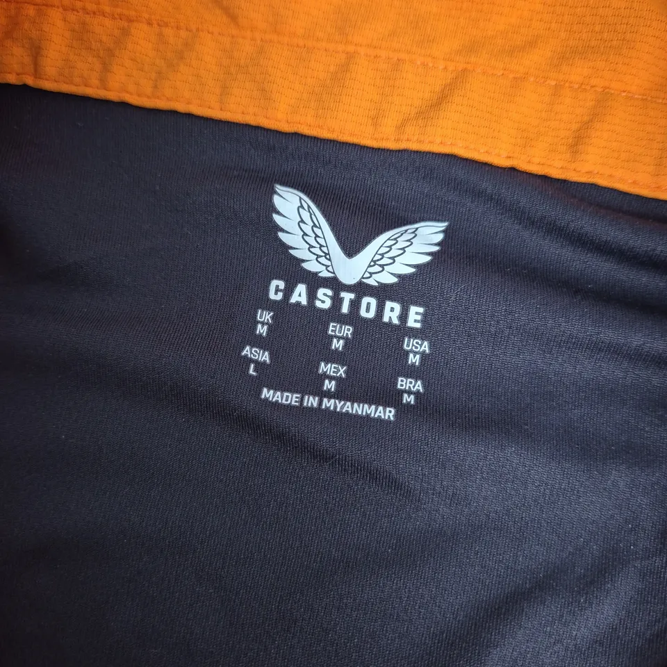 CASTORE MCLAREN FORMULA 1 TEAM POLO SHIRT – ORANGE, UK M (4 NORRIS)