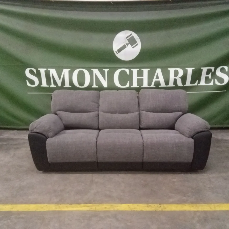 SANTORI 3 SEATER HIGH BACK RECLINER SOFA RRP £849