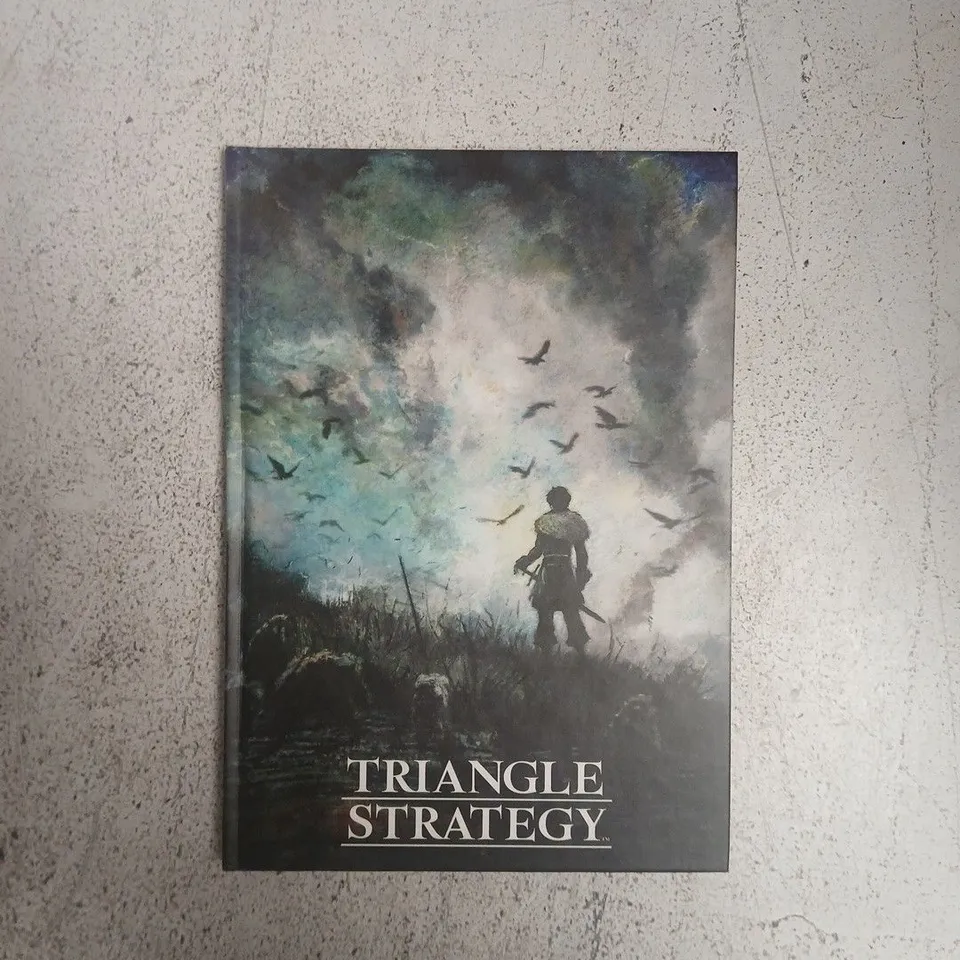 NINTENDO SWITCH SQUARE ENIX TRIANGLE STRATEGY HARDBACK NOTEBOOK