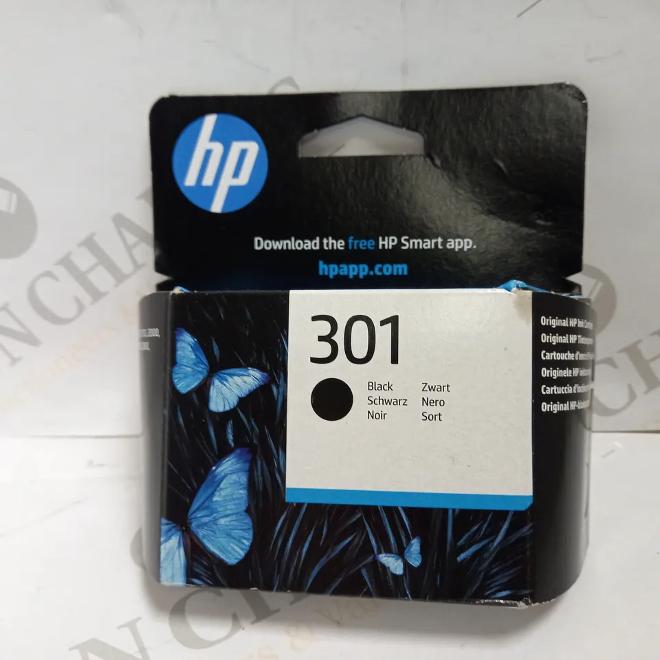 HP 301 BLACK INK CARTRIDGE
