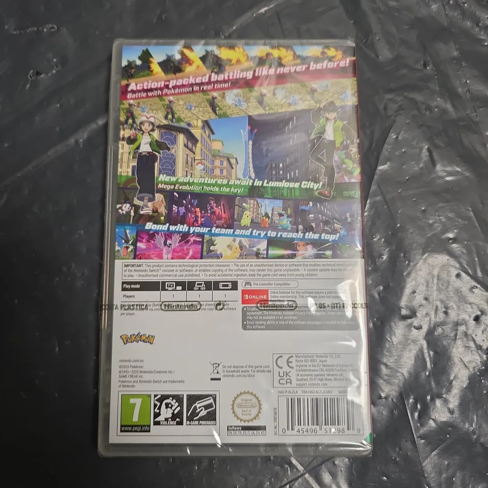 NINTENDO SWITCH POKEMON LEGENDS Z-A