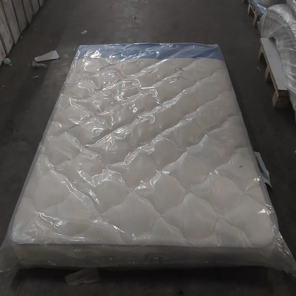 QUALITY BAGGED 120CM AIRSPRUNG MICRO QUILT SMALL DOUBLE MATTRESS RRP £209