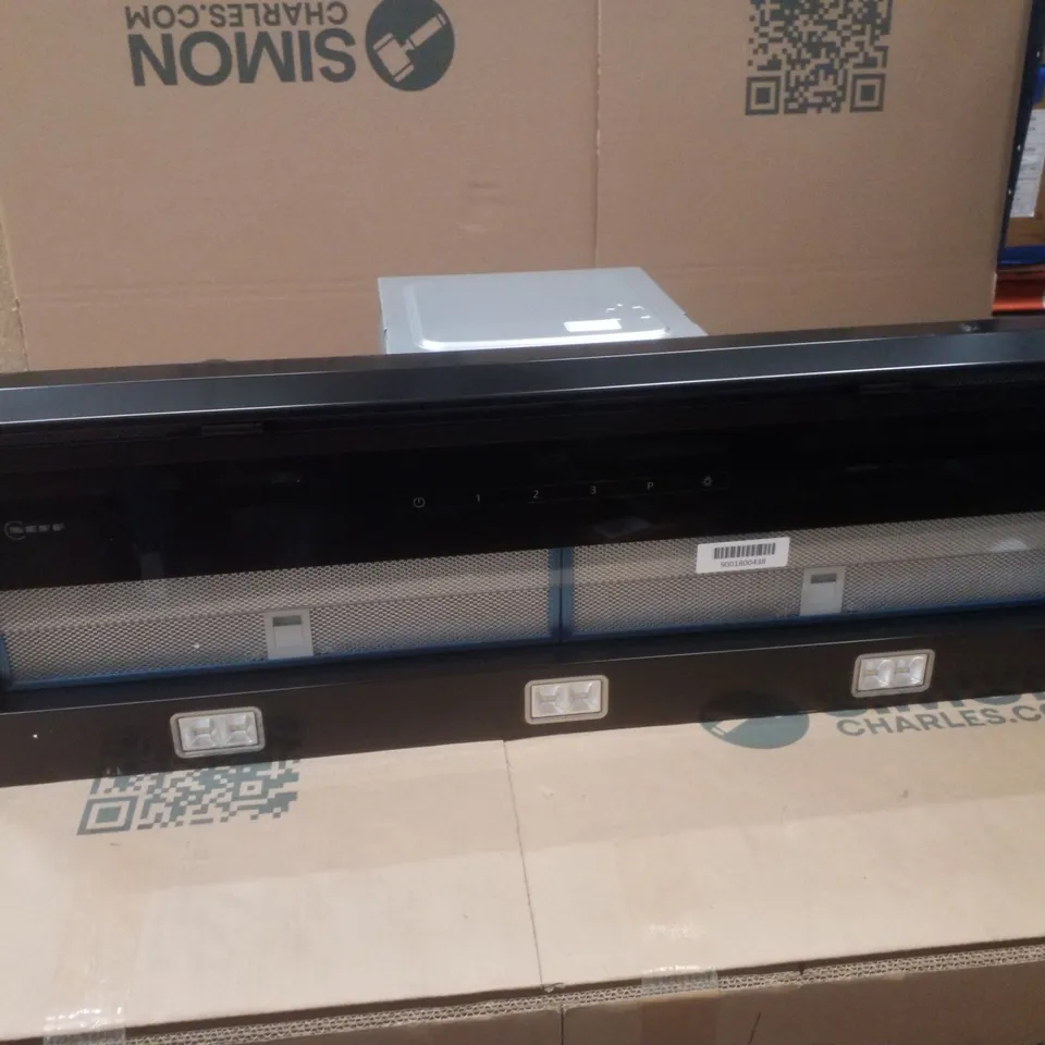 BOXED NEFF N70 D95XAM2S0B INTEGRATED COOKER HOOD - BLACK