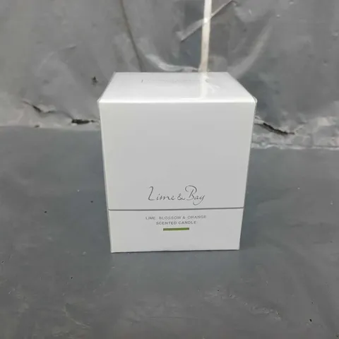 SEALED THE WHITE COMPANY LIME & BAY SCENTED CANDLE 