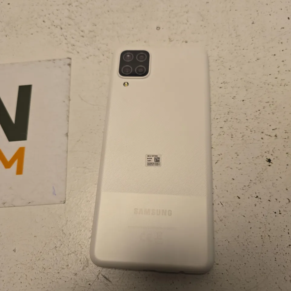 SAMSUNG GALAXY A12 64GB WHITE (SM-A125F/DSN) MOBILE PHONE