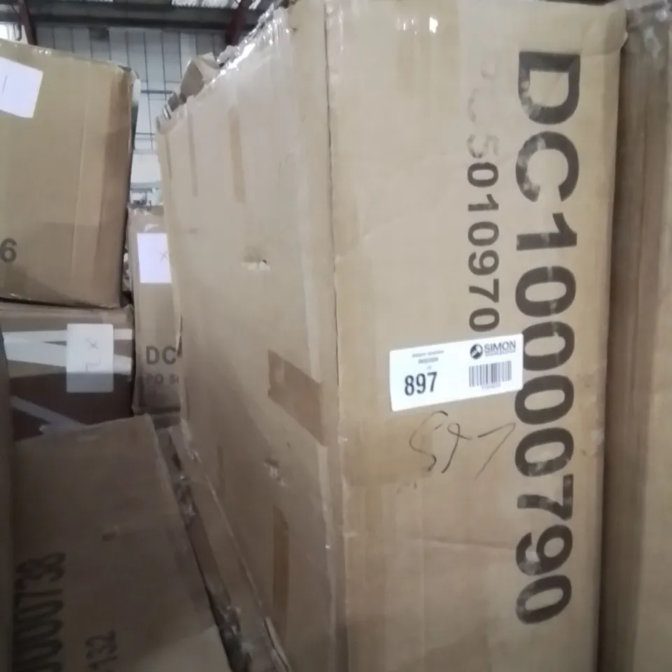 BOXED RENZO DINING CHAIR, VINTAGE BROWN CLASSIC FAUX LEATHER & BLACK STEEL