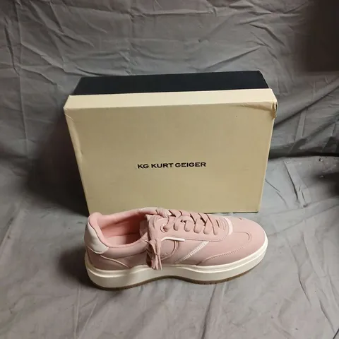 KG KURT GEIGER PINK TRAINERS β SIZE EUR 40