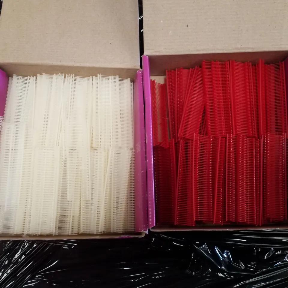 PALLET CONTAINING ASSORTED BOXES OF FIRE-A-TAG STD BIO DEGRADABLE NYLON BX 5000 TAGS