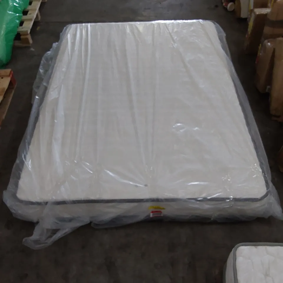 QUALITY BAGGED 4'6" DOUBLE CALTHORPE PILLOW TOP POCKET SPRUNG MATTRESS