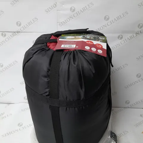 KAMPA DOMETIC LUCERNE 8 DOUBLE SLEEPING BAG IN RED