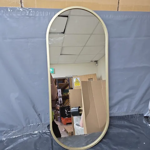 BOXED GOLD LOSANGE MIRROR
